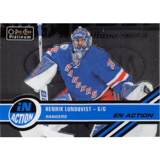 Insertní karty - Lundqvist Henrik - 2017-18 O-Pee-Chee Platinum In Action No.IA12