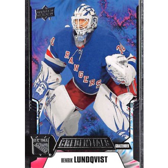 Insertní karty - Lundqvist Henrik - 2019-20 Credentials Mandelbrot Fractal No.31