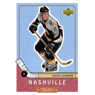 Řadové karty - Legwand David - 1999-00 Retro No.43