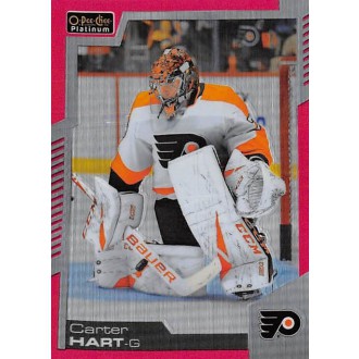Paralelní karty - Hart Carter - 2020-21 O-Pee-Chee Platinum Matte Pink No.16