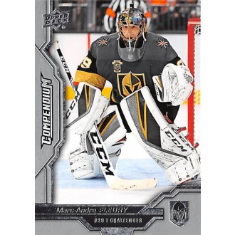 Insertní karty - Fleury Marc-Andre - 2018-19 Compendium SP Achievements No.SP9
