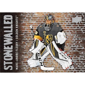 Insertní karty - Fleury Marc-Andre - 2018-19 Upper Deck Stonewalled No.SW40