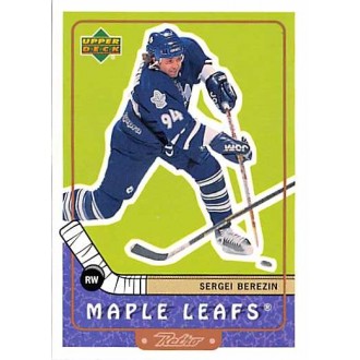 Řadové karty - Berezin Sergei - 1999-00 Retro No.73