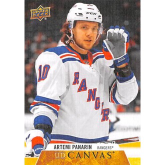 Insertní karty - Panarin Artemi - 2020-21 Upper Deck Canvas No.C177