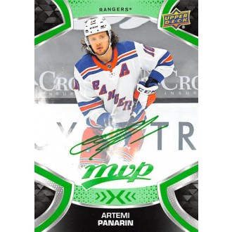 Paralelní karty - Panarin Artemi - 2021-22 MVP Green Script No.136