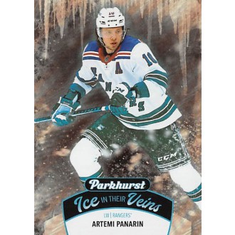 Insertní karty - Panarin Artemi - 2021-22 Parkhurst Ice in Their Veins No.IV11