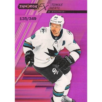 Insertní karty - Hertl Tomáš - 2020-21 Synergy Synergy FX Purple No.FX23