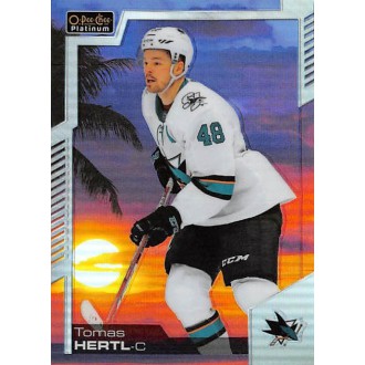 Paralelní karty - Hertl Tomáš - 2020-21 O-Pee-Chee Platinum Sunset No.47