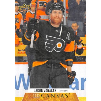 Insertní karty - Voráček Jakub - 2020-21 Upper Deck Canvas No.C61