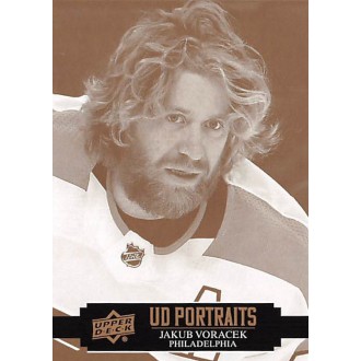 Insertní karty - Voráček Jakub - 2021-22 Upper Deck UD Portraits No.P11