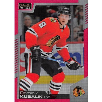 Paralelní karty - Kubalík Dominik - 2020-21 O-Pee-Chee Platinum Matte Pink No.65