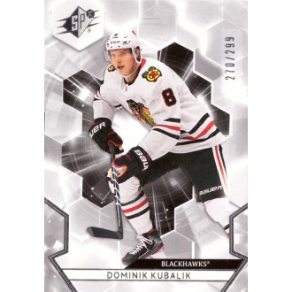 Řadové karty - Kubalík Dominik - 2020-21 SPx No.62