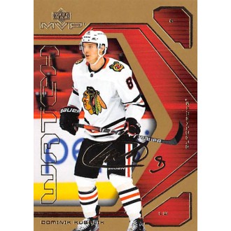Insertní karty - Kubalík Dominik - 2021-22 MVP 20th Anniversary Gold No.64