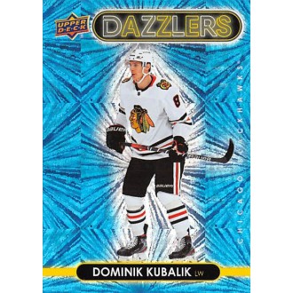 Insertní karty - Kubalík Dominik - 2021-22 Upper Deck Dazzlers No.DZ12