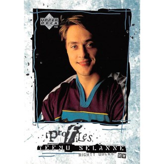 Insertní karty - Selanne Teemu - 1998-99 Upper Deck Profiles No.PF8
