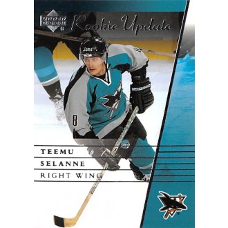 Řadové karty - Selanne Teemu - 2002-03 Rookie Update No.86