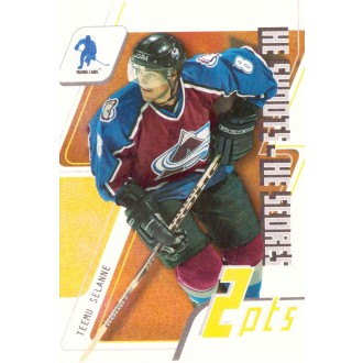 Insertní karty - Selanne Teemu - 2003-04 BAP Memorabilia He Shoots He Scores Points No.13