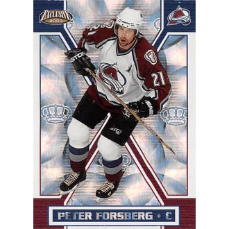 Řadové karty - Forsberg Peter - 2002-03 Exclusive No.40