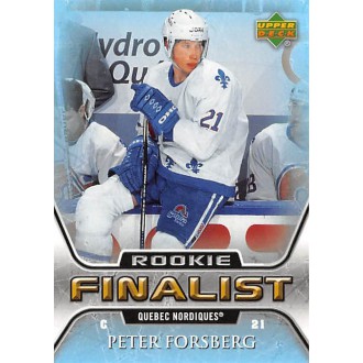 Řadové karty - Forsberg Peter - 2005-06 Upper Deck All-Time Greatest No.87