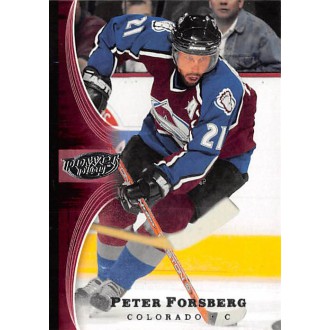 Řadové karty - Forsberg Peter - 2005-06 Power Play No.25
