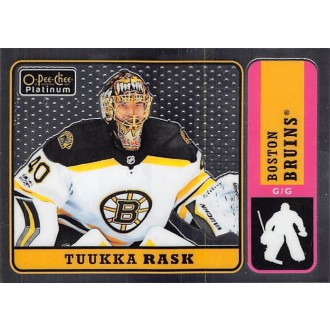 Insertní karty - Rask Tuukka - 2018-19 O-Pee-Chee Platinum Retro No.R18