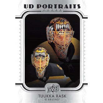 Insertní karty - Rask Tuukka - 2019-20 Upper Deck UD Portraits No.P33