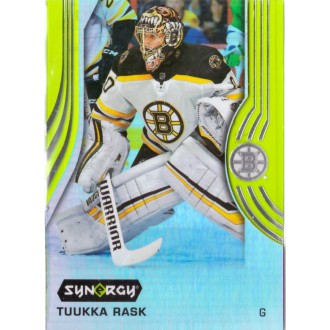 Paralelní karty - Rask Tuukka - 2019-20 Synergy Green No.2