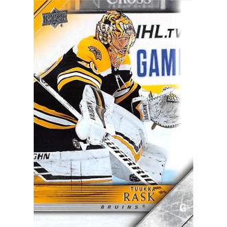 Insertní karty - Rask Tuukka - 2020-21 Upper Deck 2005-06 Tribute No.T6