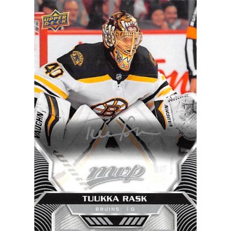 Paralelní karty - Rask Tuukka - 2020-21 MVP Silver Script No.63
