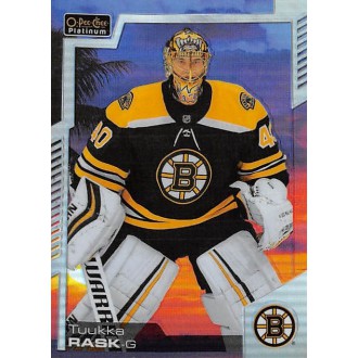 Paralelní karty - Rask Tuukka - 2020-21 O-Pee-Chee Platinum Sunset No.34