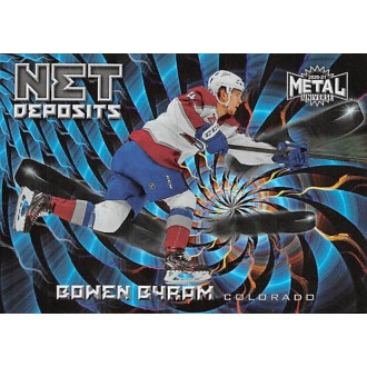 Insertní karty - Byram Bowen - 2020-21 Metal Universe Net Deposits No.ND6