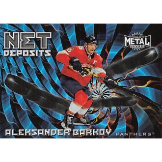 Insertní karty - Barkov Aleksander - 2020-21 Metal Universe Net Deposits No.ND10