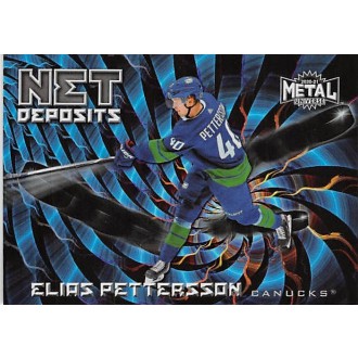 Insertní karty - Pettersson Elias - 2020-21 Metal Universe Net Deposits No.ND15