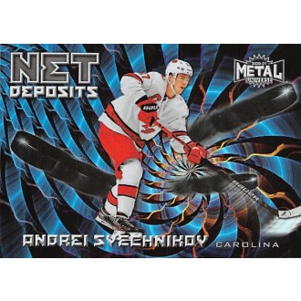 Insertní karty - Svechnikov Andrei - 2020-21 Metal Universe Net Deposits No.ND16