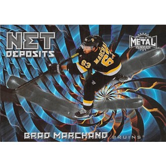 Insertní karty - Marchand Brad - 2020-21 Metal Universe Net Deposits No.ND18