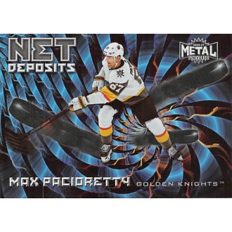 Insertní karty - Pacioretty Max - 2020-21 Metal Universe Net Deposits No.ND22