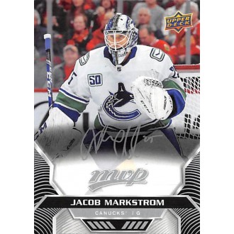 Paralelní karty - Markstrom Jacob - 2020-21 MVP Silver Script No.170