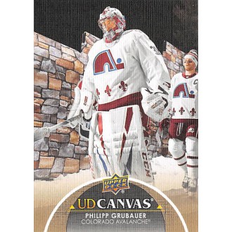 Insertní karty - Grubauer Philipp - 2021-22 Upper Deck Canvas No.C20