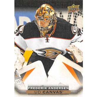 Insertní karty - Andersen Frederik - 2015-16 Upper Deck Canvas No.C122