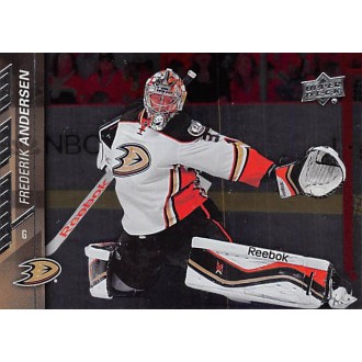 Paralelní karty - Andersen Frederik - 2015-16 Upper Deck Silver Foil No.2