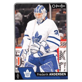 Insertní karty - Andersen Frederik - 2016-17 Upper Deck O-Pee-Chee Update No.668