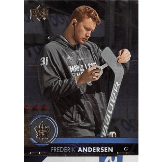 Paralelní karty - Andersen Frederik - 2017-18 Upper Deck Silver Foil No.171
