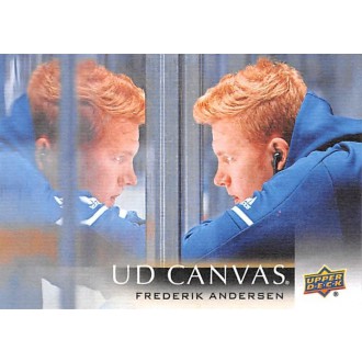 Insertní karty - Andersen Frederik - 2018-19 Upper Deck Canvas No.C77