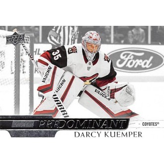 Insertní karty - Kuemper Darcy - 2020-21 Upper Deck Predominant No.PR9