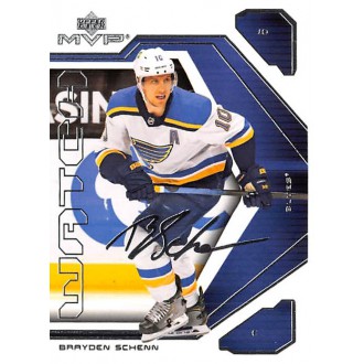 Insertní karty - Schenn Brayden - 2021-22 MVP 20th Anniversary No.43