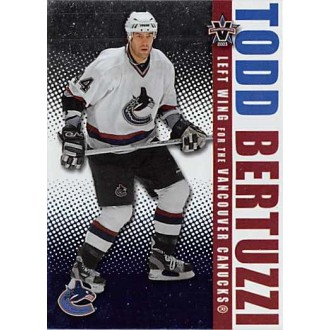 Řadové karty - Bertuzzi Todd - 2002-03 Vanguard No.94