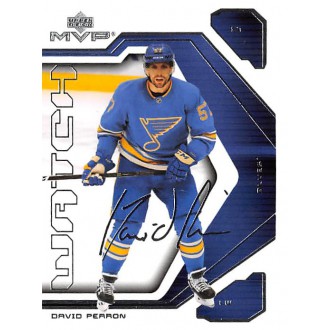 Insertní karty - Perron David - 2021-22 MVP 20th Anniversary No.52