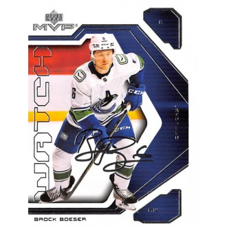 Insertní karty - Boeser Brock - 2021-22 MVP 20th Anniversary No.54