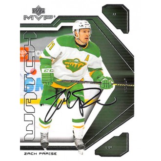 Insertní karty - Parise Zach - 2021-22 MVP 20th Anniversary No.92