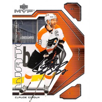 Insertní karty - Giroux Claude - 2021-22 MVP 20th Anniversary No.93